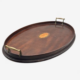 19th Century Shell inlaid Tray