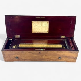 Nicole Freres Inlaid Music Box