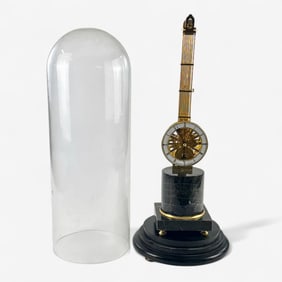 Huguenin French Skeleton Clock