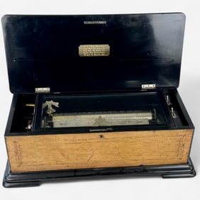 French Inlaid Music Box