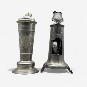 Pair of Pewter Tankards