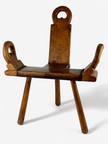 19th Century Birthing Chair
