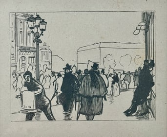 "Paysages et Coins de Rues" by Auguste Lepere