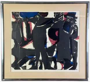 Hap Grieshaber (German, 1909-1981) Lithograph