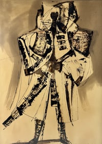 Dean Meeker, Wash and Acrylic