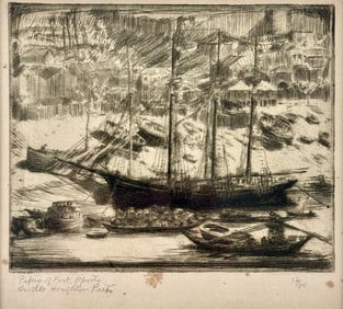 "Pipes of Port" by Orville Houghton-Peets