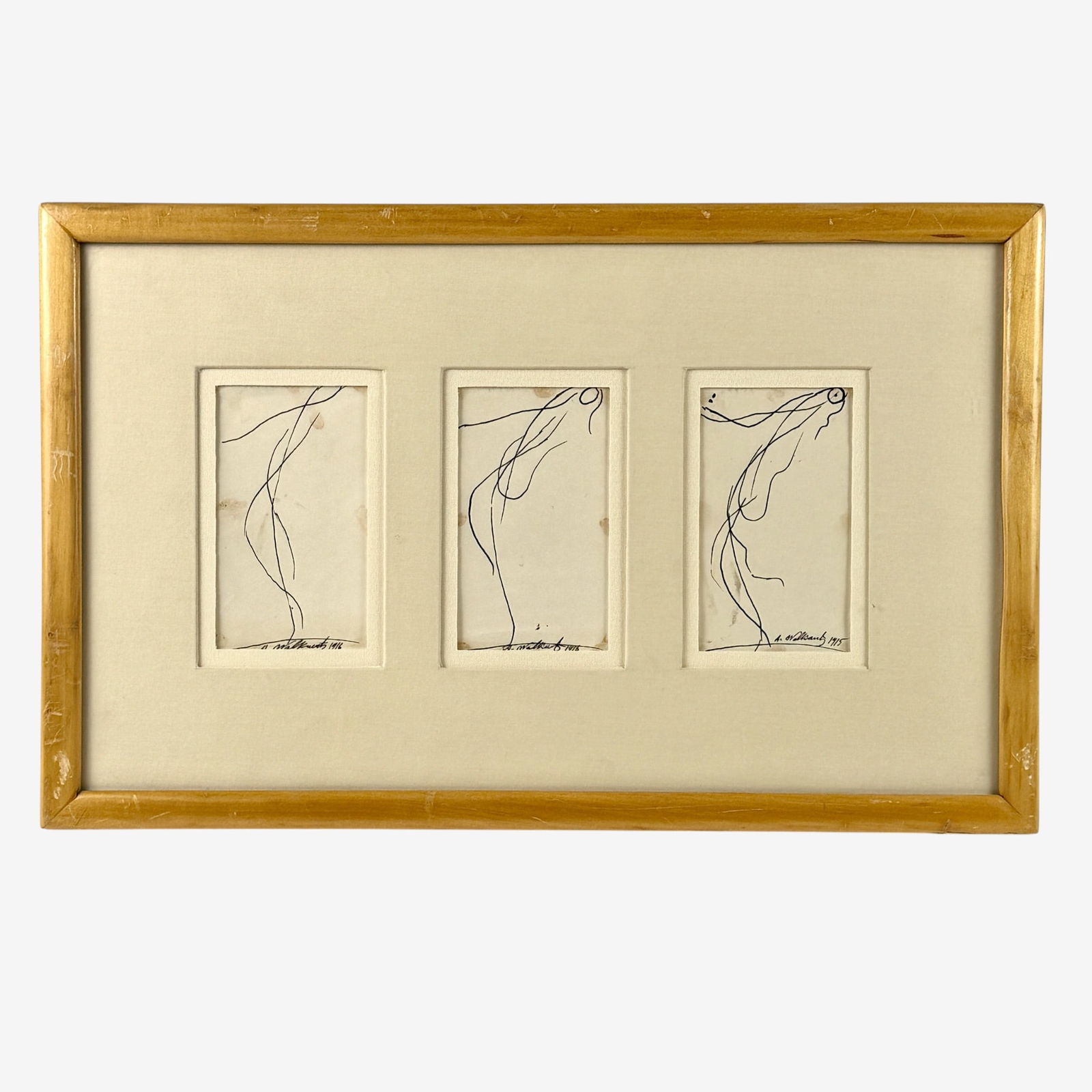 "Abstract Isadora Duncan" by Abraham Walkowitz (1 of 6)