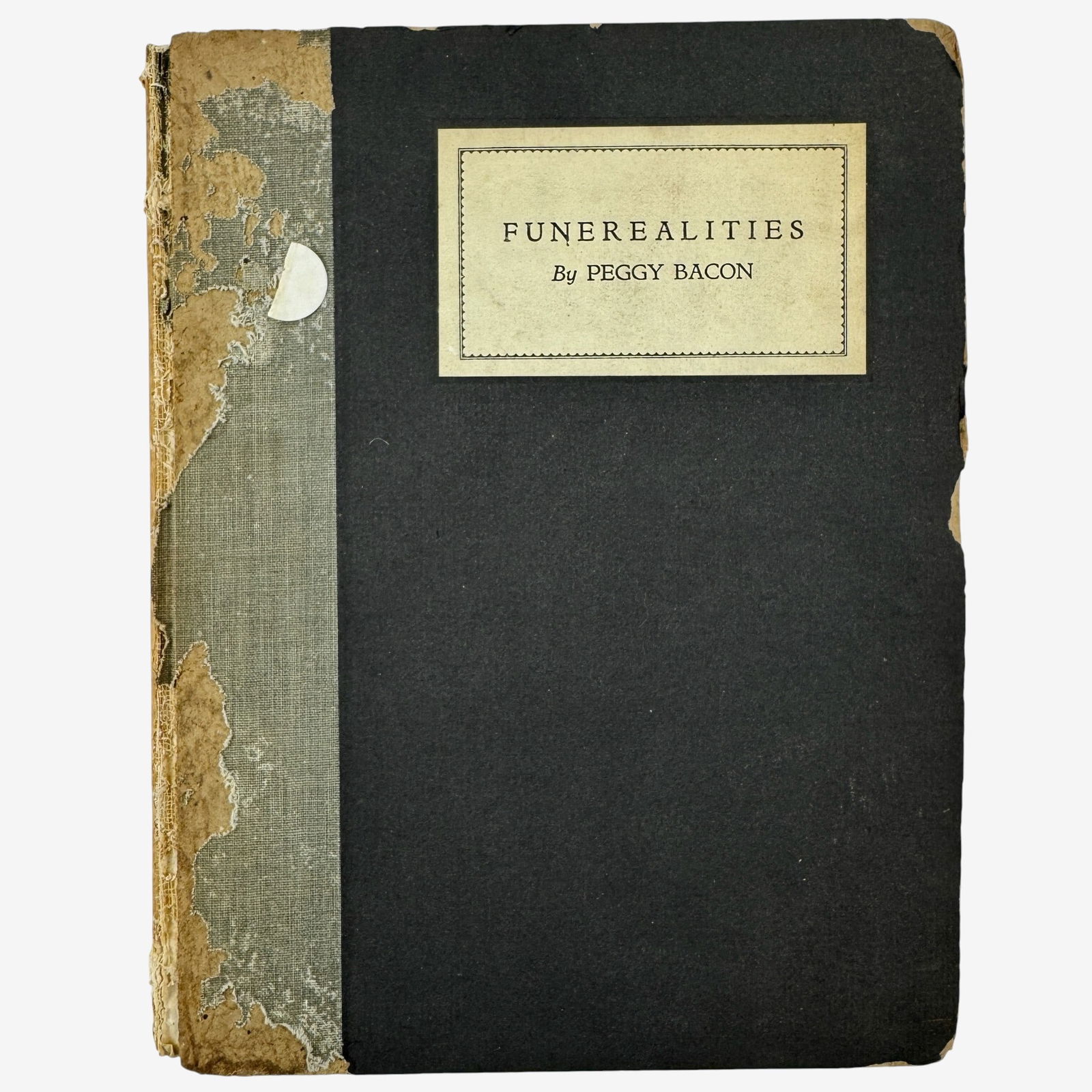 "Funerealities" Book by Peggy Bacon (1 of 6)