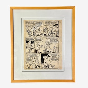 Original "Pogo" Cartoon by Walt Kelley