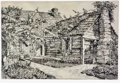 "Old Schoolhouse, St. Augustine" by Walter Locke