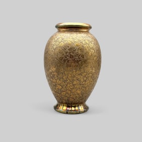 Picard attribution, gold wash on Bavarian porcelain