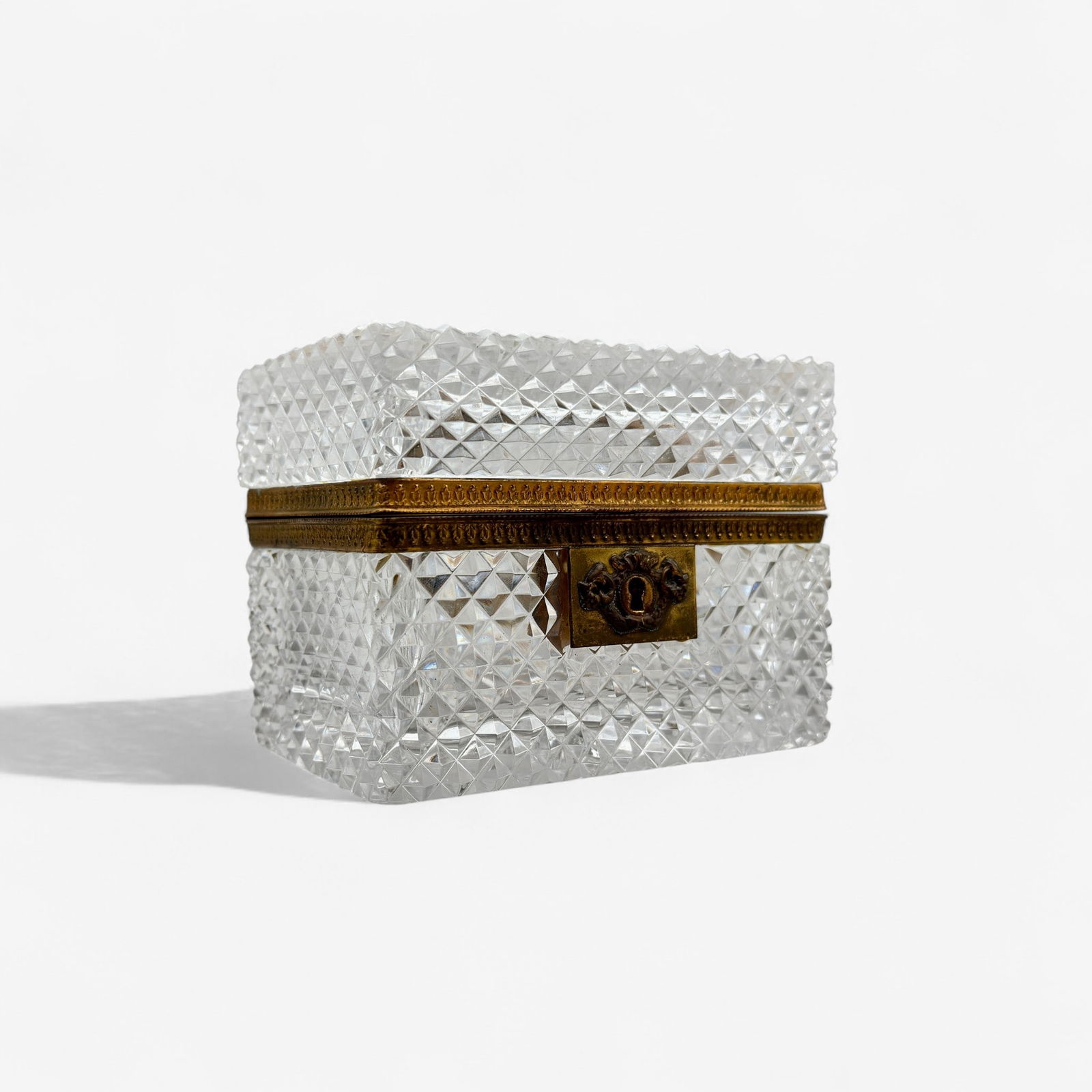 Baccarat Crystal Amber Honey Titi Bird Figurine