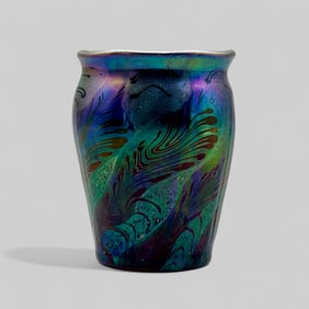 Tiffany Favile Glass Cabinet Vase