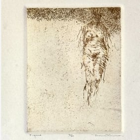 "Figure" Etching by Thom O'Connor
