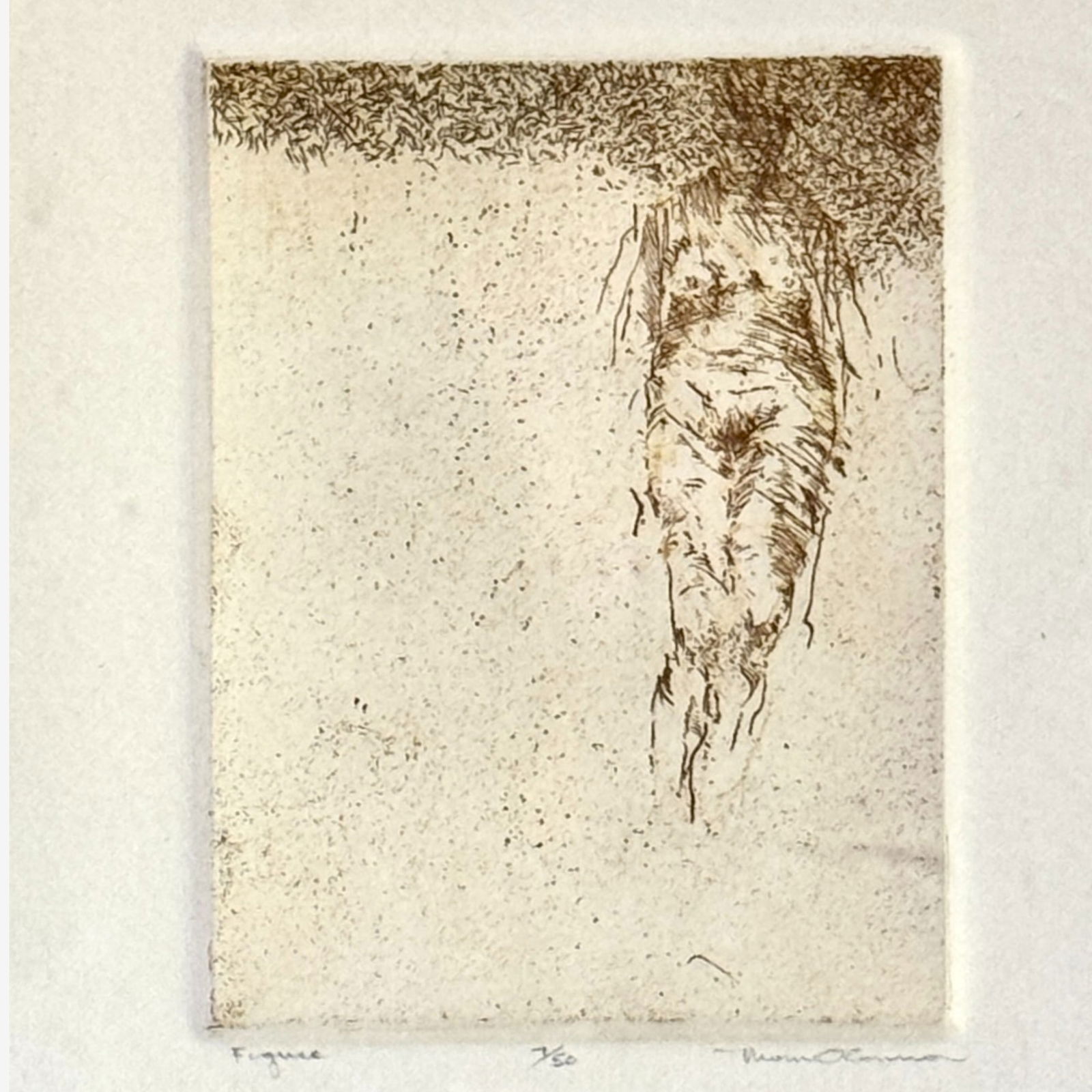 "Figure" Etching by Thom O'Connor (1 of 4)