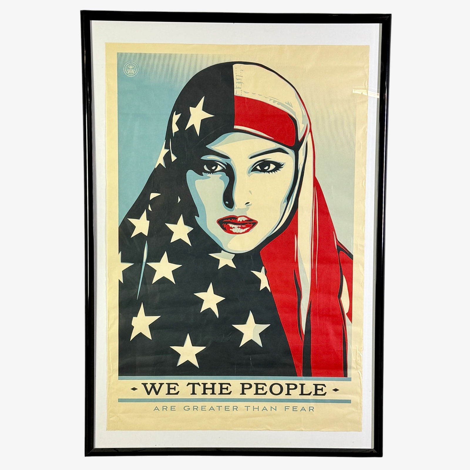 Pair of Shepard Fairey "We the People" Posters (1 of 9)