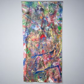 "Untitled" Mixed Media by Sam Gilliam