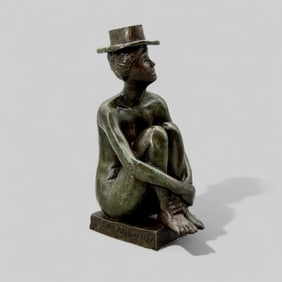 "La Andaluza" Bronze by Jorge Borras