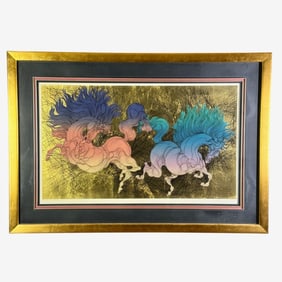 Guillame Azoulay Large Lithograph