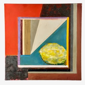 Rita Mallet Blasser Oil on Canvas Painting