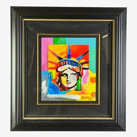 Peter Max (German/American b.1937), Acrylic