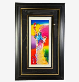 Peter Max (German/American b.1937), Statue of Liberty