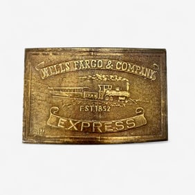 Tiffany and Co. Wells Fargo Belt Buckle