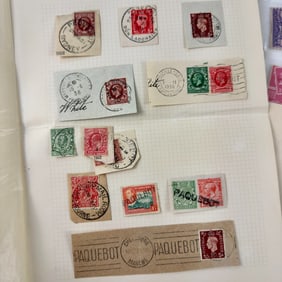 Massive Collection of Stamps from Across the Globe