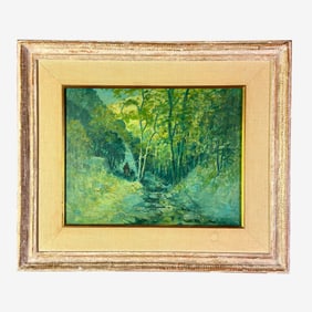 Tonalist Hunt Scene, 1922