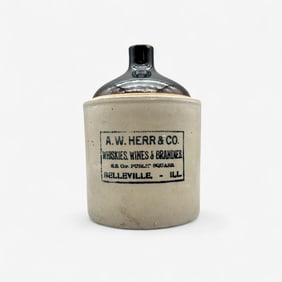 A.W. Herr and Co. Belleville, IL Crock
