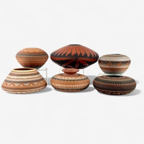 Group of Contemporary Native American Pottery