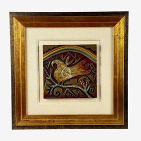 Tammy Garcia Bronze Bird Plaque