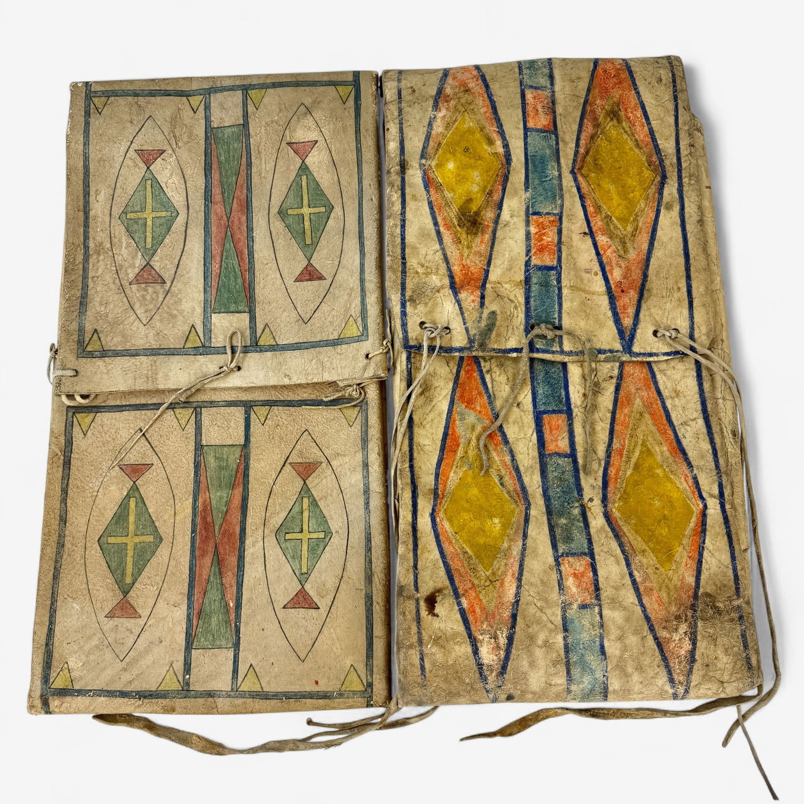 Pair of American Indian Parfleche Storage Envelopes (1 of 5)