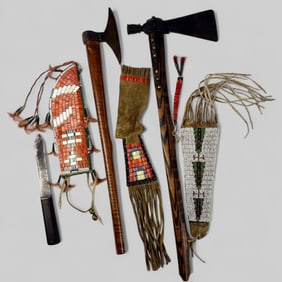 Group of American Indian Weaponry