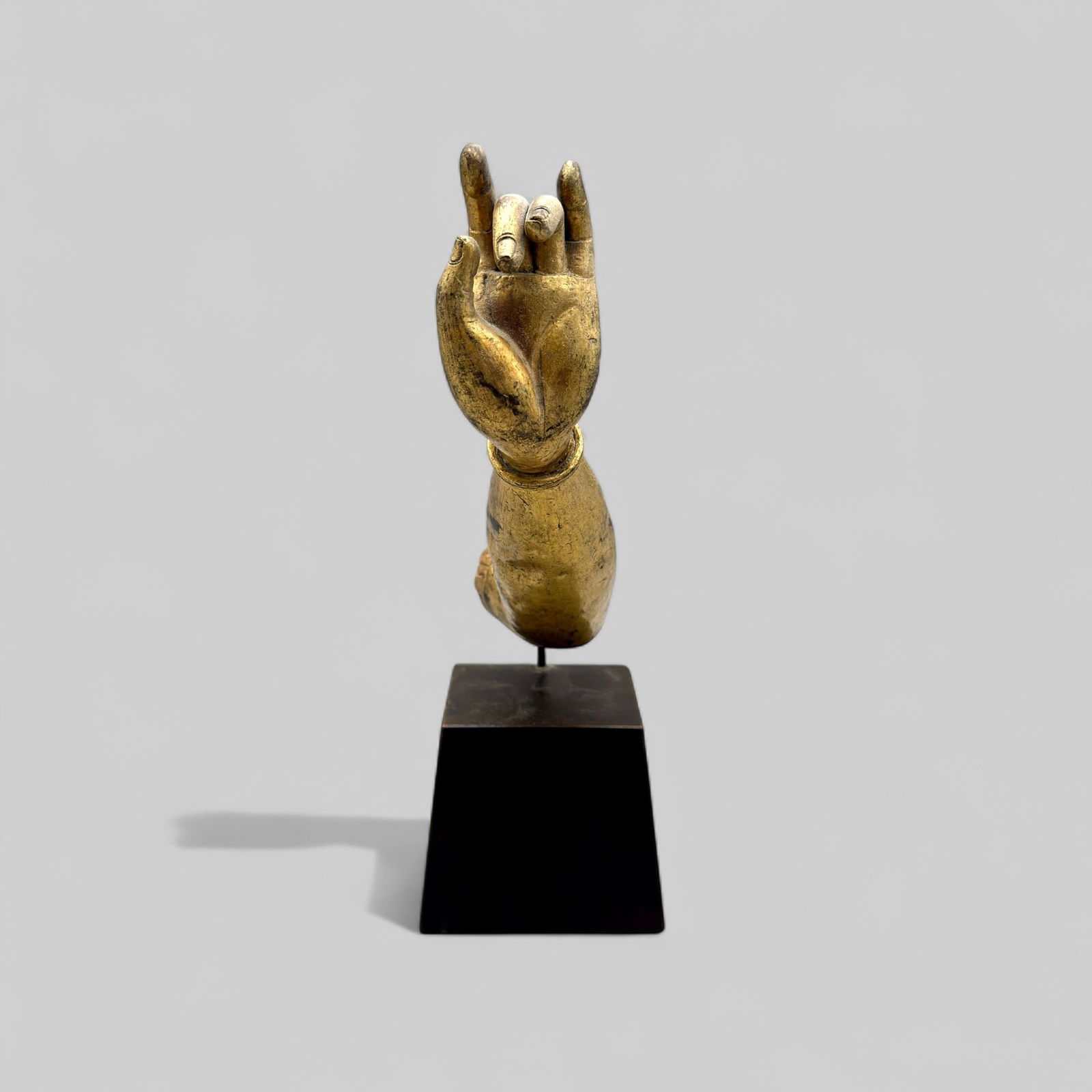 Chinese Bronze Buddha Hand (1 of 6)