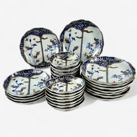Set of Japanese Imari Ware