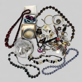 Collection of Antique and Costume Jewelry, Watches
