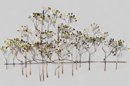 Curtis Jere Brass Wall Hanging