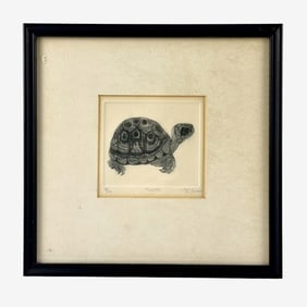 Five Intaglio Prints, Varying Artists