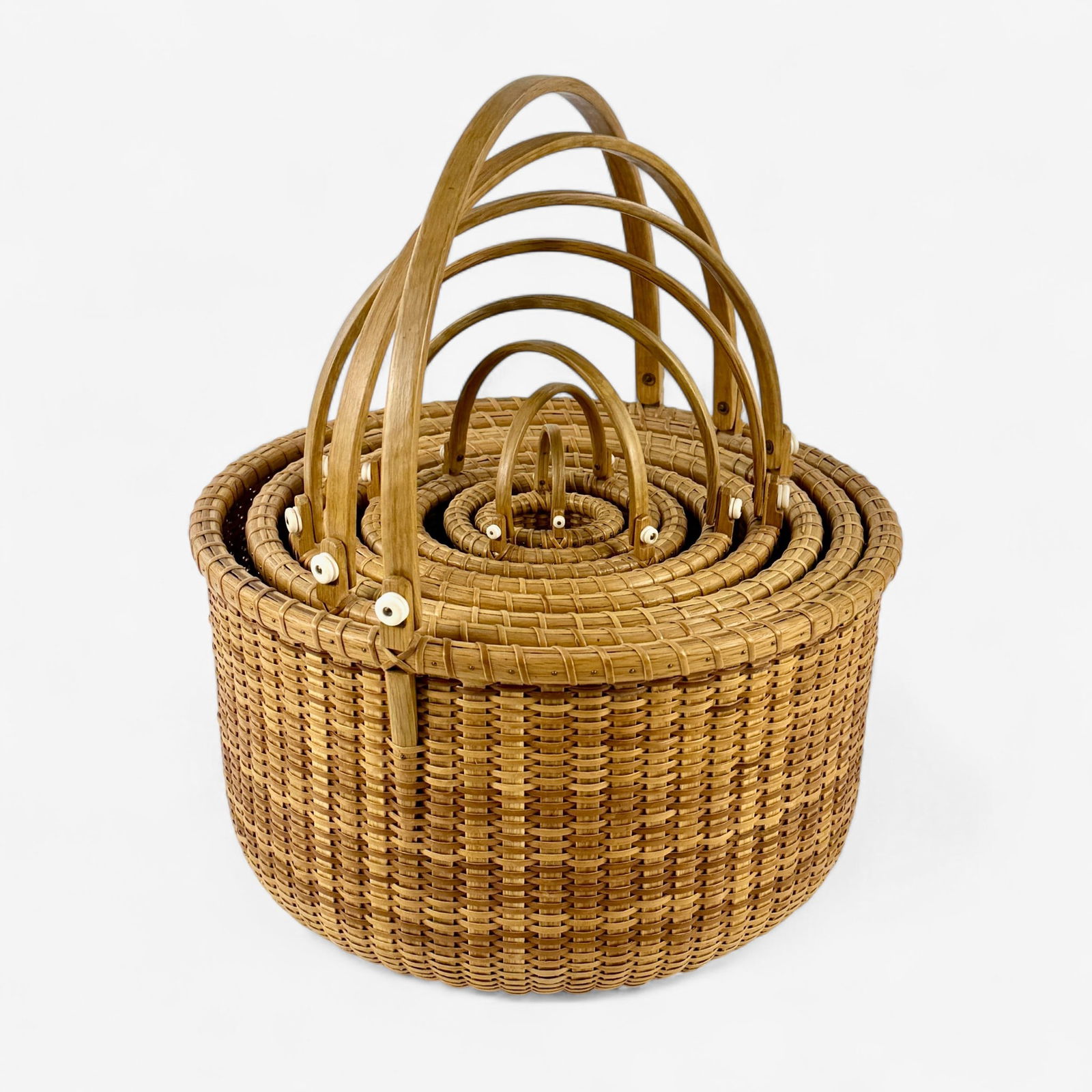 Group of Contemporary Nesting Baskets (1 of 5)