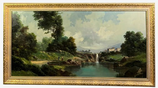 Toni Bordignon Oil on Canvas Landscape