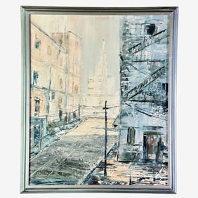 "The White Steeple Oil by Ricardo Rivas