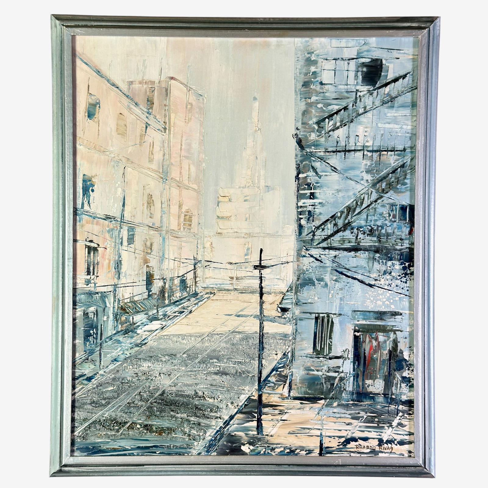 "The White Steeple Oil by Ricardo Rivas (1 of 3)