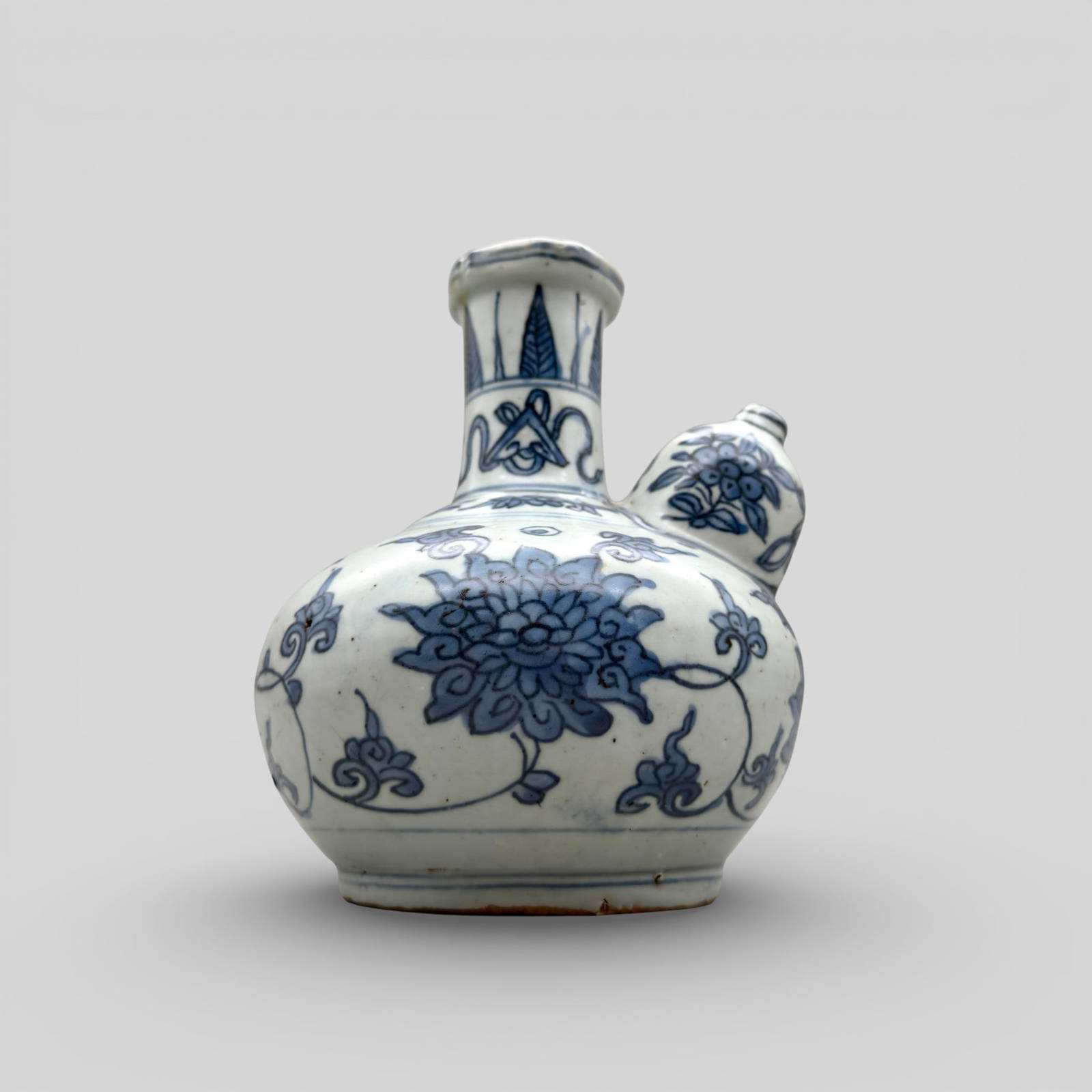 Ming Blue and White Porcelain Kendi