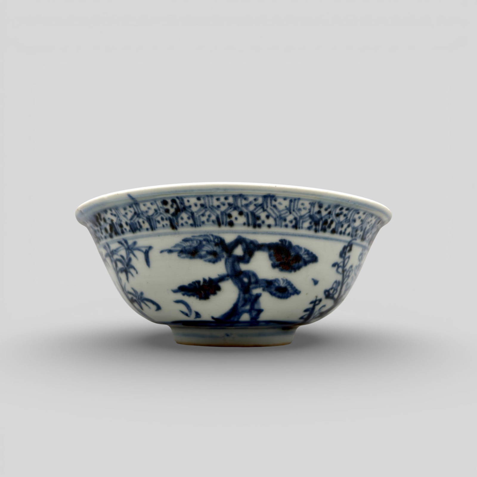Ming Blue and White Porcelain Bowl