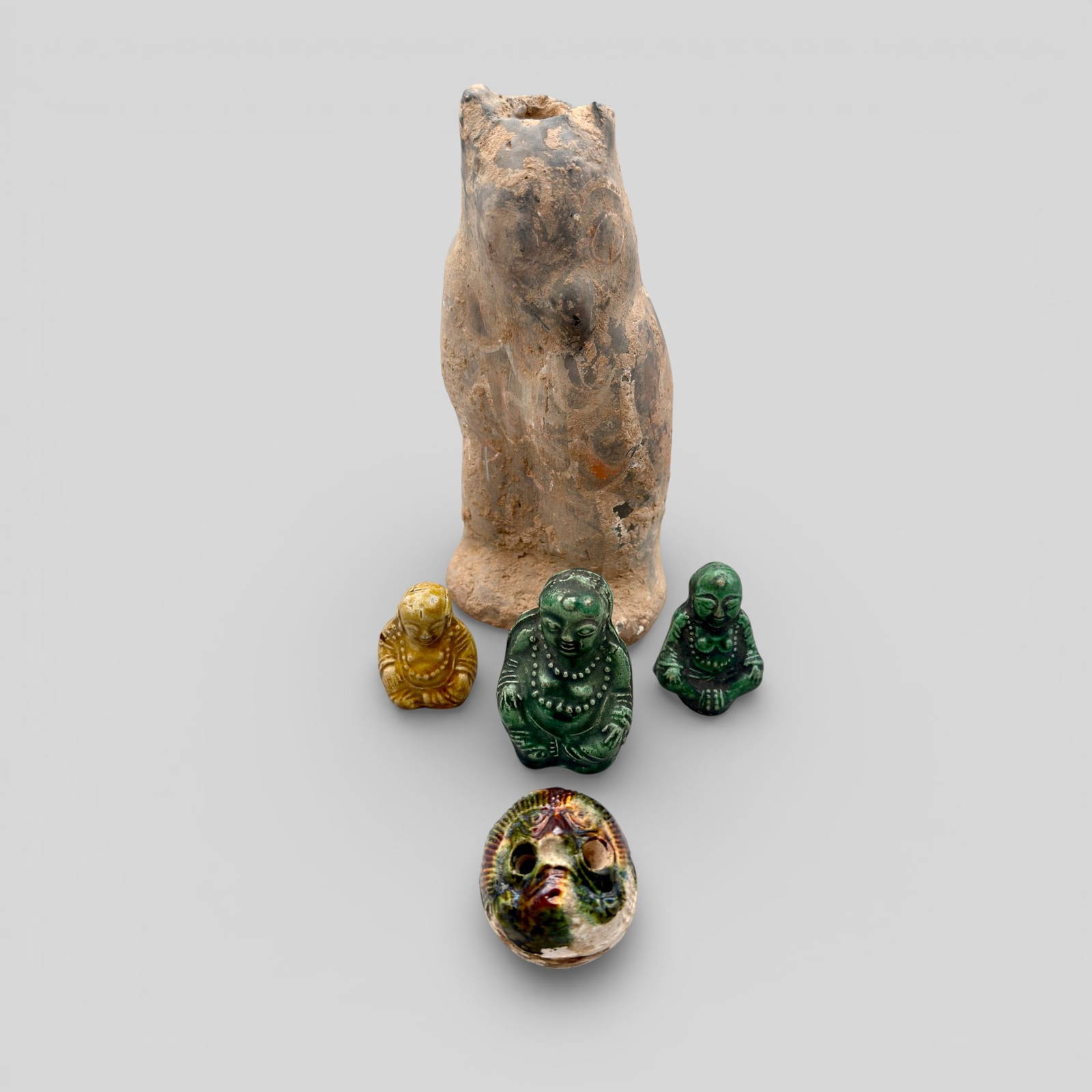 Group of Han Dynasty Pottery