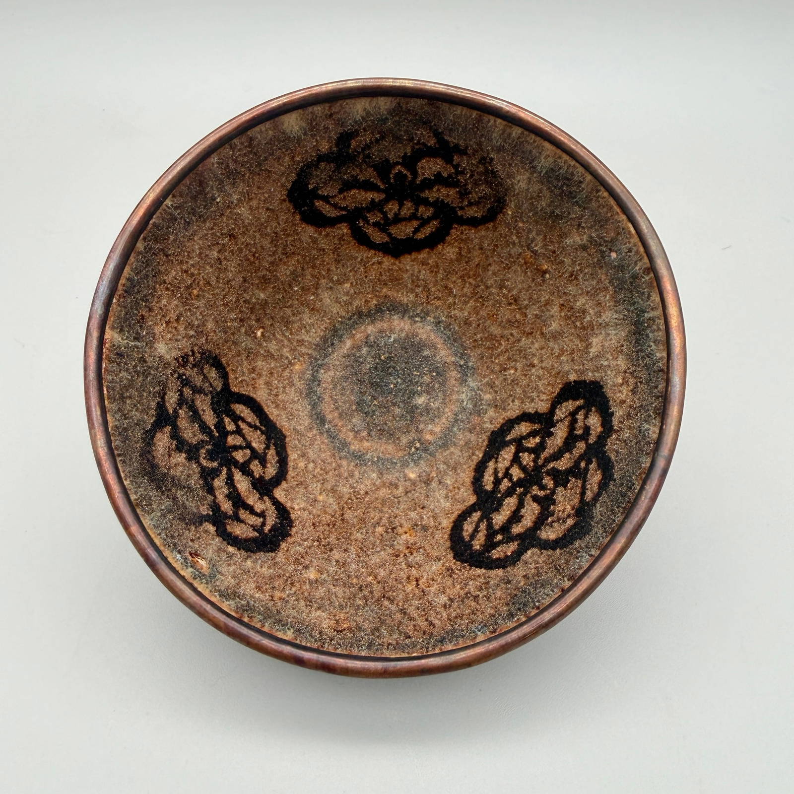 Jizhou Ware Paper-Cut Resist-Decorated Tea Bowl