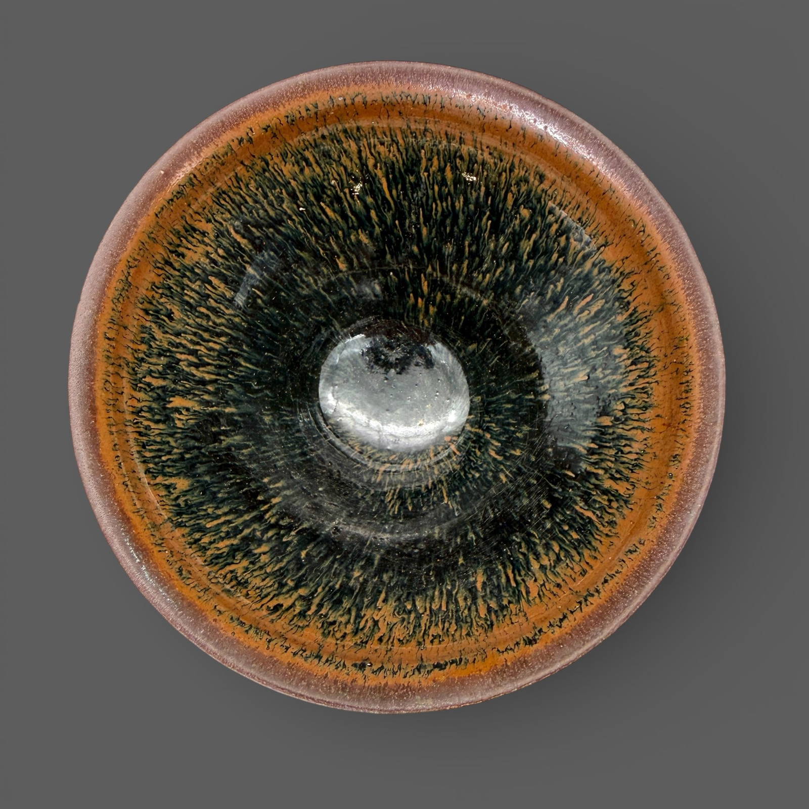 A Russet Streaked Jian \"Hares Fur\" Bowl