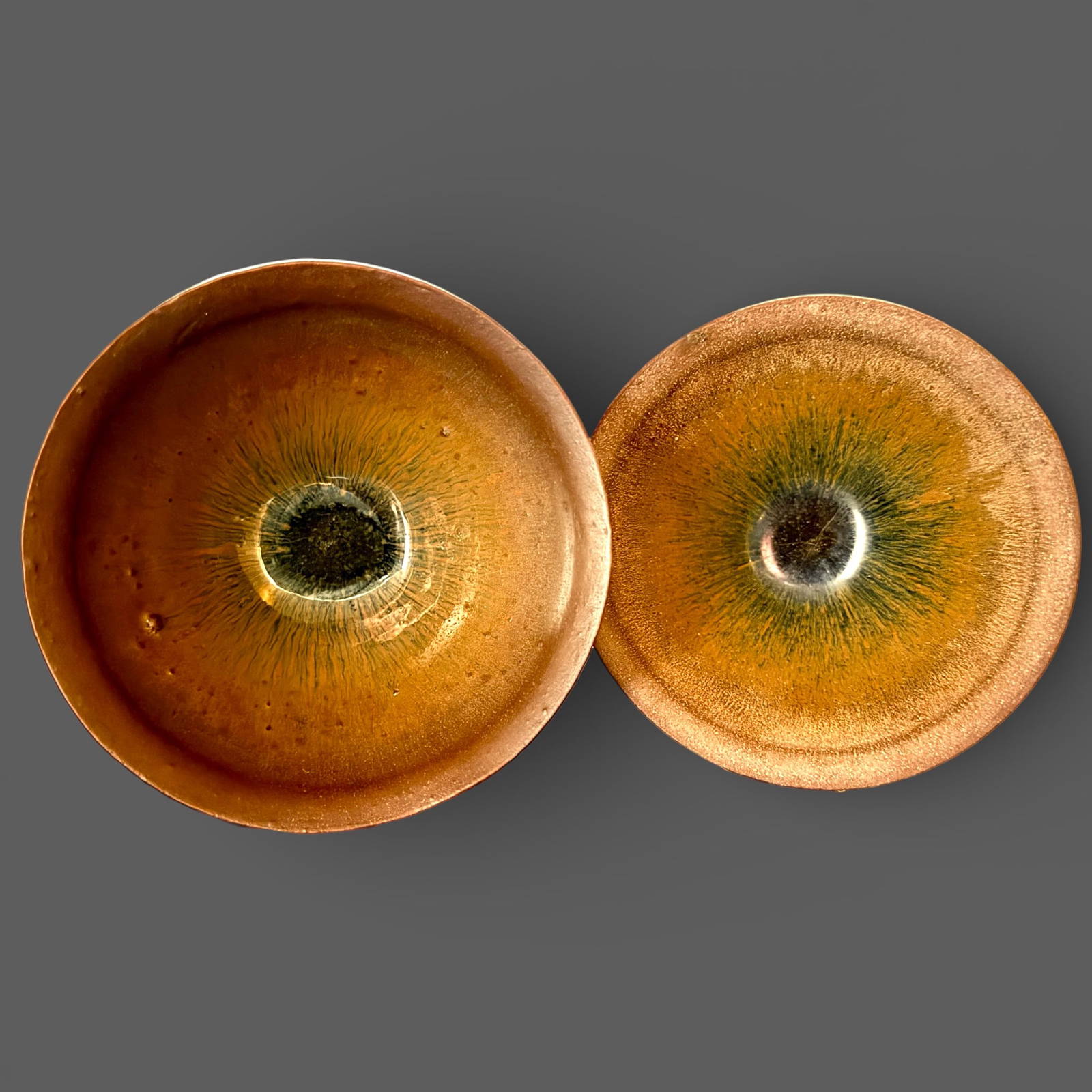 A Pair of Jian \"Hares Fur\" Bowls