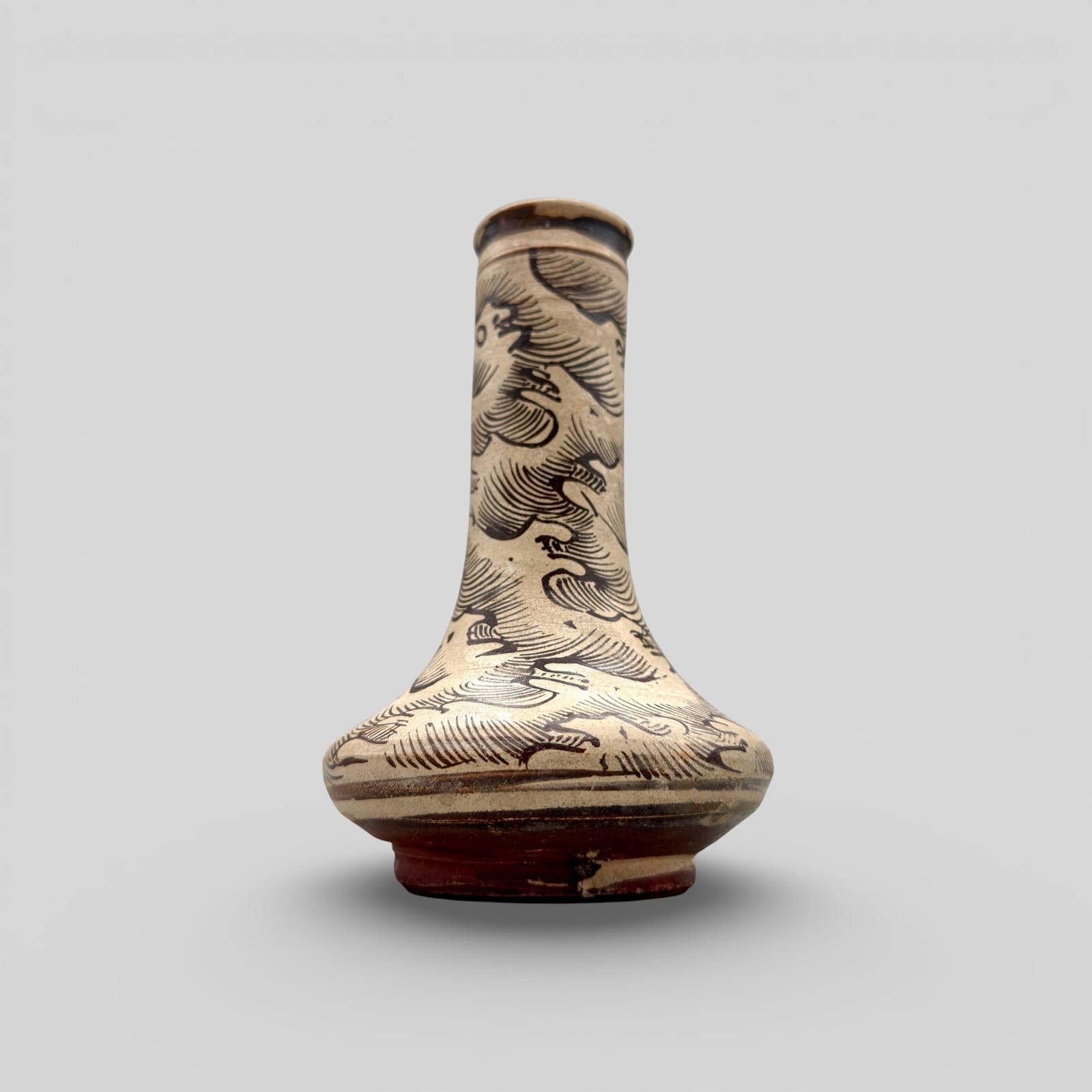 Cizhou Ware Iron Decorated Vase